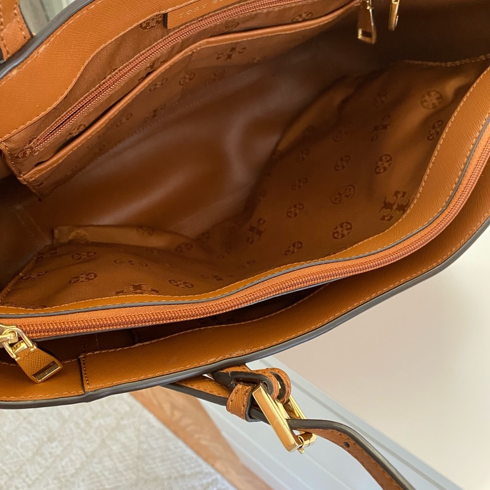 Tory Burch Tan Leather Tote - Picture 5 of 5
